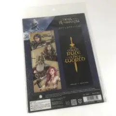 匿名配送 ロード・オブ・ザ・リング ローハンの戦い クリアしおりセット A 映画