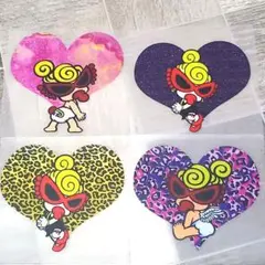 ヒスミニアイロンプリントシート4枚セット