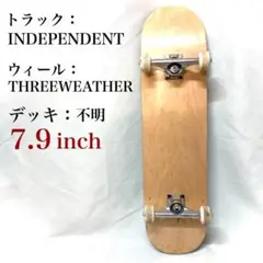 INDEPENDENT THREEWEATHER 7.9inchコンプリート
