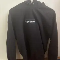 Supreme 2023ボックスロゴフードパーカー ブラック 黒　XL