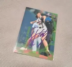 稲村亜美 始球式 紫泊サイン カード SCM スポーツカードマガジン 非売品 ミントモール / MINT 福岡店 / スポーツカードマガジン 付録