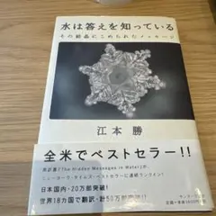 池*美様 水は答えを知っている : その結晶にこめられたメッセージ