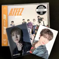 ATEEZ Birthday フラッシュプライス盤　ヨサン トレカセット