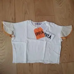UnitA フリル袖 Tシャツ BM 90