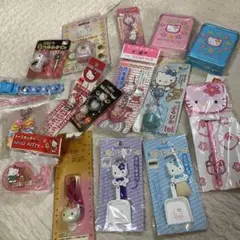 こぎゃる キティラー 古いキティ雑貨 まとめて ハイビスカス エンジェル 花
