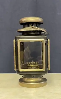 未使用 四面ガラス オイルランタン スケーターズランタン