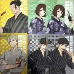 呪術廻戦 ローソン オリジナルアートシート 4種類 計6枚