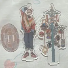 アクリルスタンド カラフルキャラクター