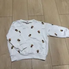 アンパンマン トレーナー 90cm ホワイト