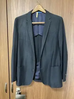 クリーニング済みランバンオンブルー ジャケット 48