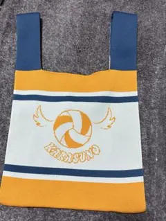 ハイキュー！！ ニットバッグ 烏野高校