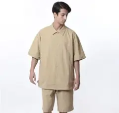ニューバランス Newbalanceリネンスタイルショートスリーブコーチシャツ