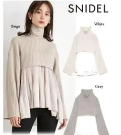 SNIDEL ニット