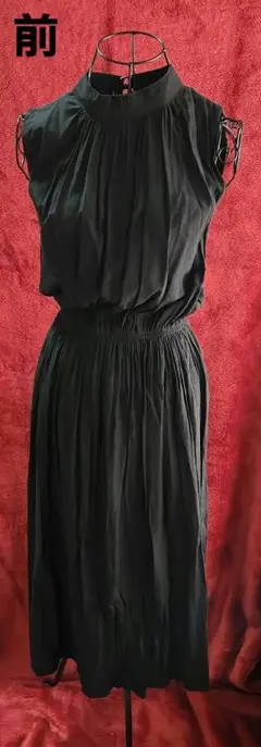 GU ロングワンピース 黒