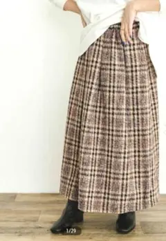 URBANRESEARCH ジャガードタックスカート アイテムズ