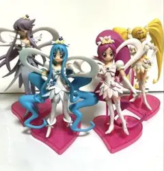 ハートキャッチプリキュア　スーパーシルエット　キューティーフィギュア　四体セット