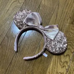 ディズニー カチューシャ ローズゴールド