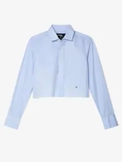 オムガールズ　クロップドコットンジャージーラガーシャツ　homme girls オムガールズ クロップドコットンジャージーラガーシャツ homme