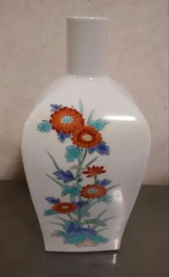 SUNTORY ウイスキー 空瓶 有田焼 錦菊梅竹文