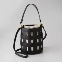 プラステ　PLST ビッグメッシュバケットバッグ