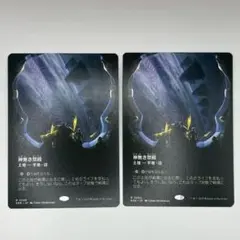 MTG神無き祭殿/Godless Shrineボーダーレス 日本語2枚EOE