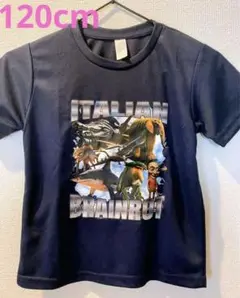 ★新品未使用★訳あり★ITALIAN BRAINROT Tシャツ ネイビー