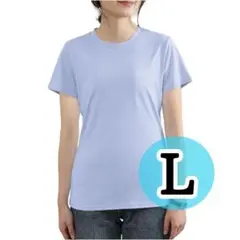 シンプル 無地 半袖Tシャツ Lサイズ 軽量 速乾 スポーツ 普段着