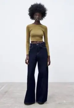 ZARA ベーシックニット
