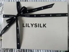 LILYSILK シルク100% 掛け布団カバー ブラック210x210cm