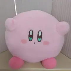 星のカービィ　星のカービィ 羊毛フェルト風 超BIGぬいぐるみ (まんぷく座り)