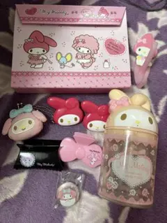 激レア マイメロ 綿棒ケース 収納ボックス フック