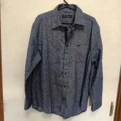 Patrizio Francesca 長袖シャツ L ダークブルー