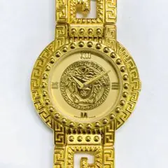 正規品 ジャンニ ヴェルサーチ メデューサ ウォッチ 革 1216-S609