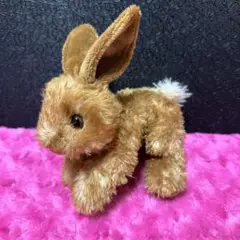 Aurora AURORA ぬいぐるみ ウサギ 茶色