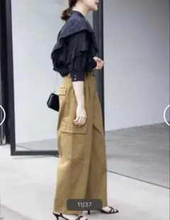 【2023SS】SLOBE IENA タックカーゴチノトラウザー