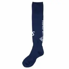 【22-24cm】LOGO PATTERN LONG SOX NVY