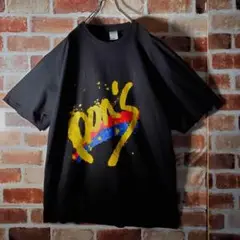 【古着】グラフィックプリント Tシャツ 黒 XL ゆるダボ