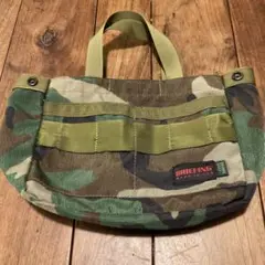 ビームスゴルフ別注 ブリーフィング カートバッグ 迷彩 カモ USA製