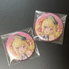鷹宮リオン 缶バッジ WORLD TOUR