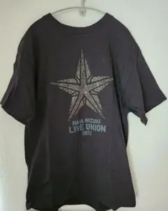 【水樹奈々】LIVE UNION 2012 Tシャツ Lサイズ 黒