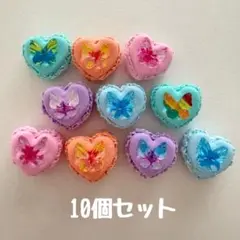 ハートマカロン10個＋ハートコースター付き