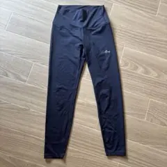 シンプルネイビー ヨガパンツ スパッツ M