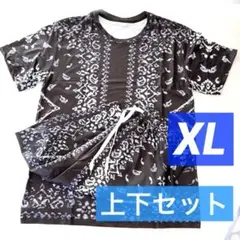 メンズ　パジャマ　ルームウェア　上下セット　XL おしゃれ　かっこいい 半袖