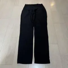 マタニティパンツ　ズボン　黒　S 美品　犬印本舗