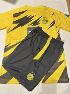 Ｍサイズ【ドルトムント】背番号ネームなし 大人サイズサッカーユニフォームセット