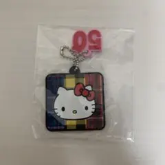キティ　ガチャ　ラバーキーホルダー