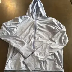 UNIQLO UVカット ライトブルーパーカー S