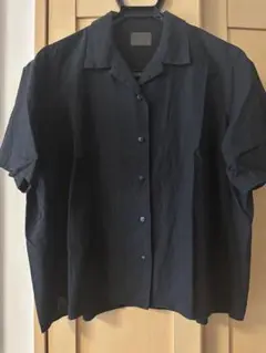 オローネ ブラック 半袖 シャツ
