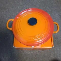 ルクレーゼ22鍋ココットオレンジ