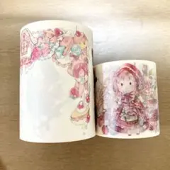 海外マステ 童話系マスキングテープ 2種 まとめ売り